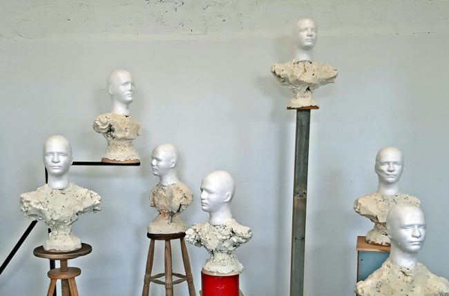 Taller autorretratos escultóricos a retazos